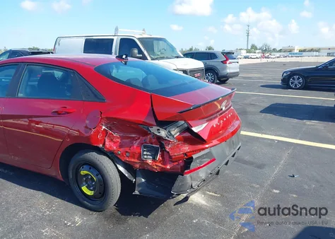 2025 Hyundai Elantra Sel Sport from USA, damaged, VIN KMHLM4DG6SU897932
